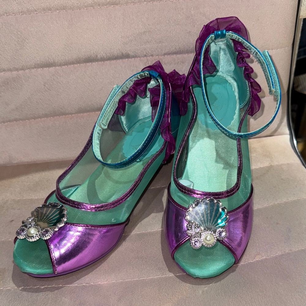 Disney’s Little Mermaid Ariel costume shoes
